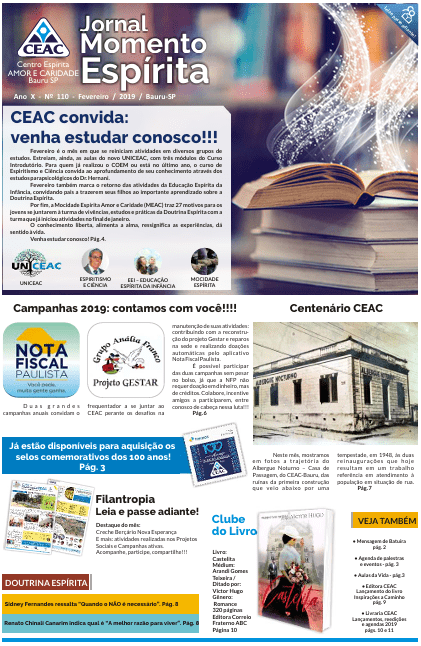 Jornal Momento Espírita